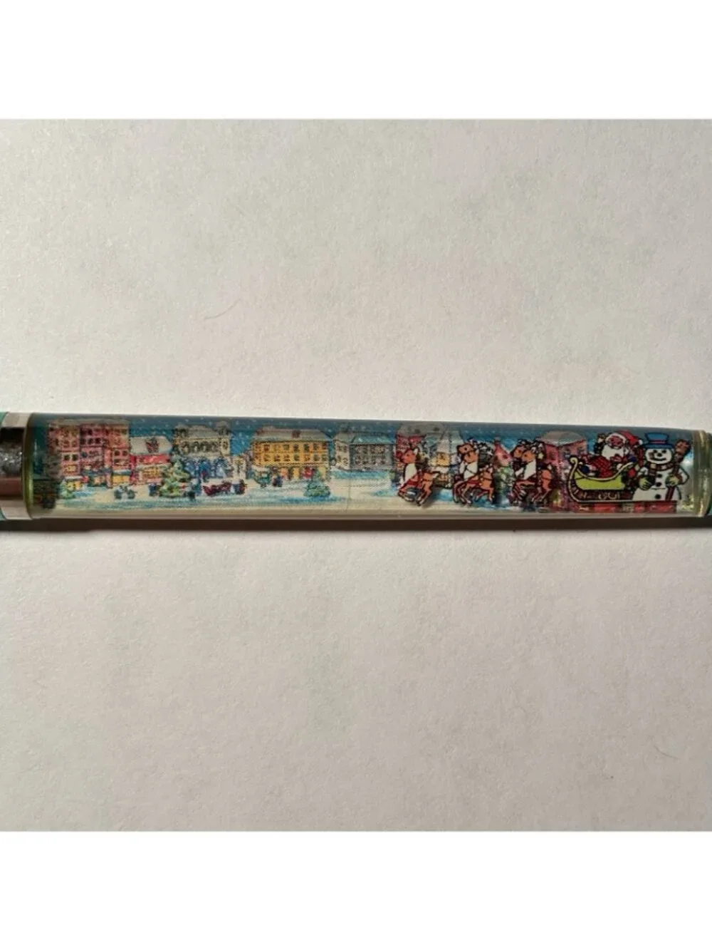 Koziar's Christmas Village Bernville PA Floaty Pen Santa Reindeer Souvenir Promo